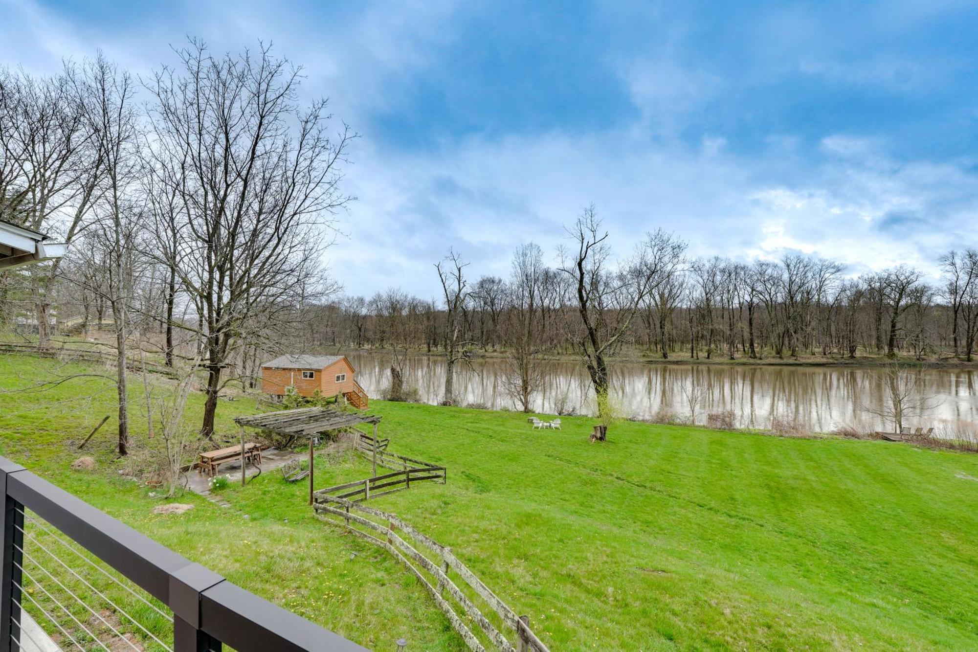 Cozy Upstate Studio With Walkill River Views! New Paltz Zewnętrze zdjęcie